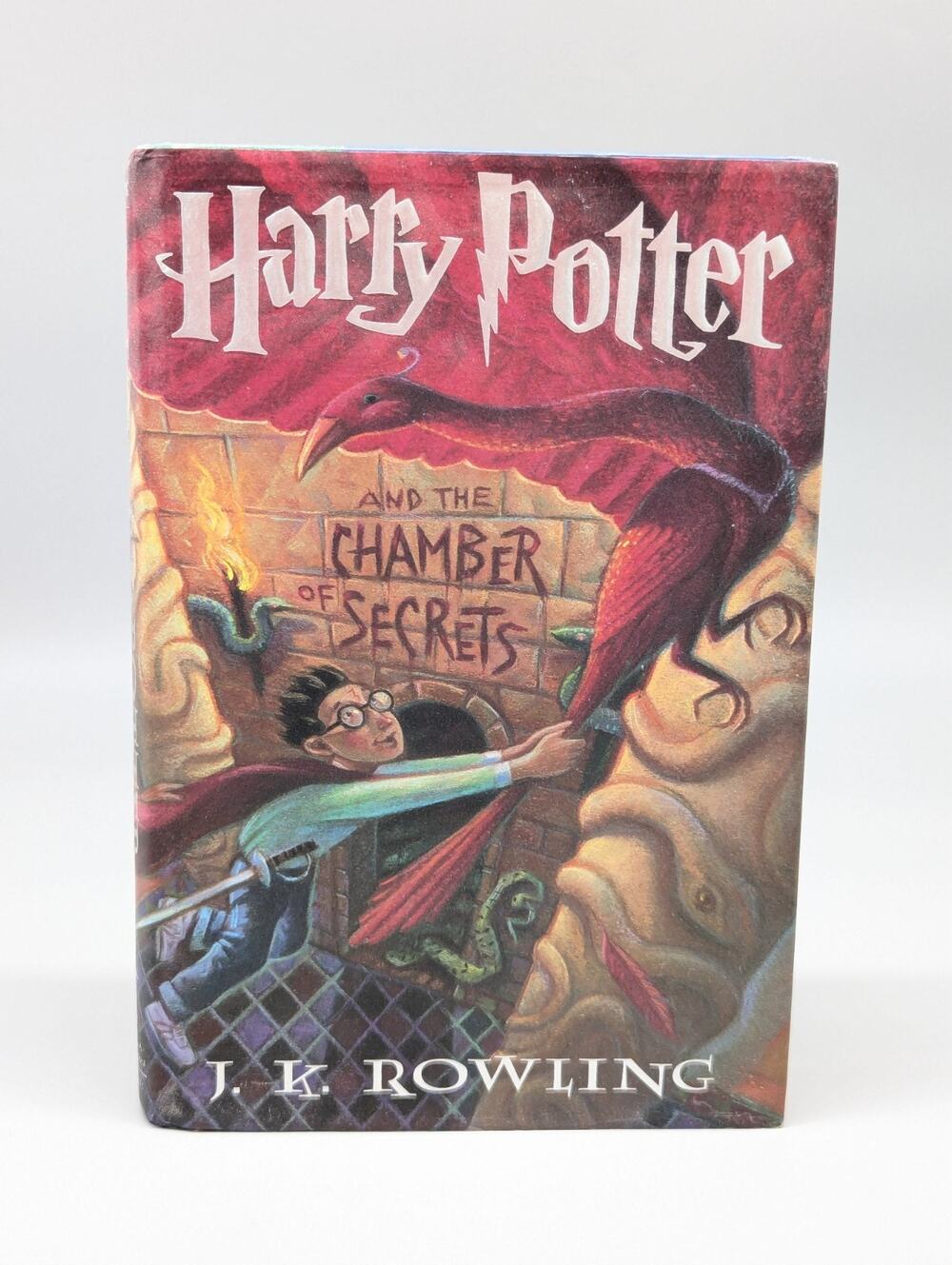 Harry Potter and the Chamber of Secrets Hardcover Dust Jacket 1st Edition